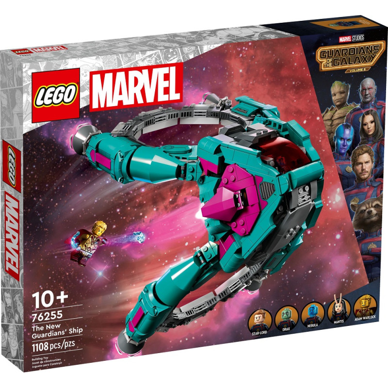 76255 KLOCKI LEGO MARVEL NOWY STATEK STRAŻNIKÓW