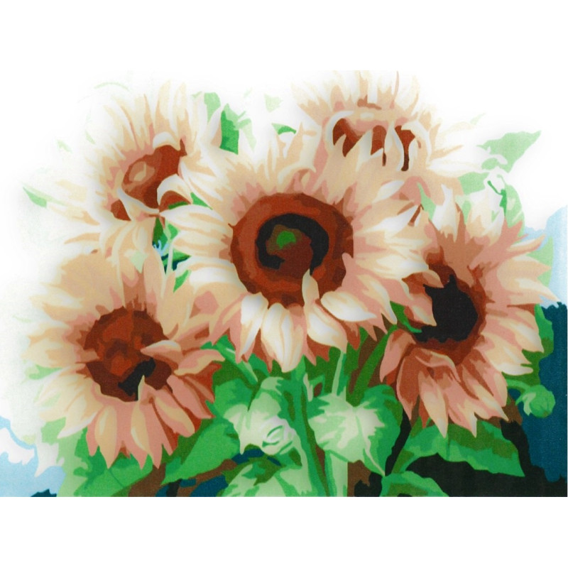 7650 MALOWANIE PO NUMERACH 50x40cm OBRAZ + FARBKI
