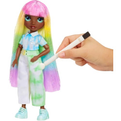 7734 Lalka Rainbow High WaterColor & Create - Zielone oczy