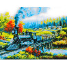 7742 MALOWANIE PO NUMERACH 50x40cm OBRAZ + FARBKI