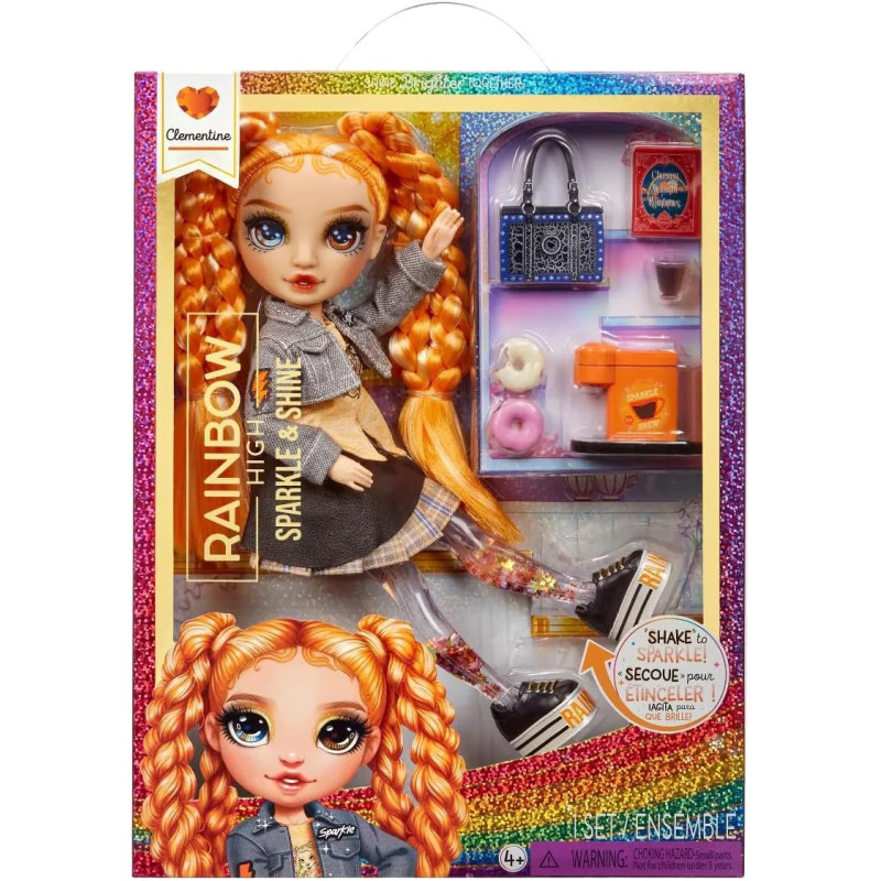 7803 Lalka Rainbow HighSparkle & Shine Fashion CLEMENTINE 