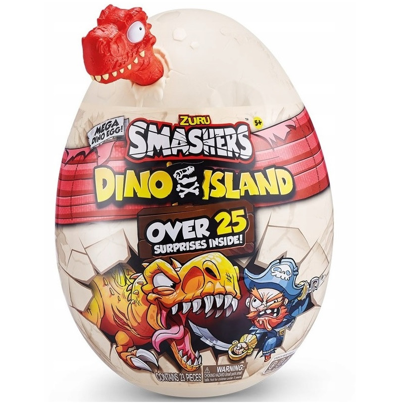 7817 DINO ISLAND ZURU SMASHERS DINOZAUR MEGA JAJO
