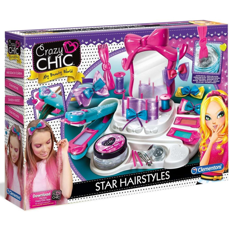 78420 CLEMENTONI CRAZY CHIC SALON FRYZJERSKI