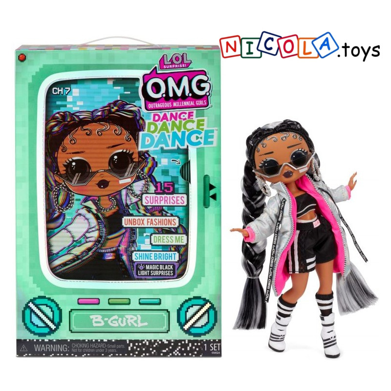 7858 L.O.L. SURPRISE - LALKA O.M.G. DANCE DANCE DANCE B-GURL 117858