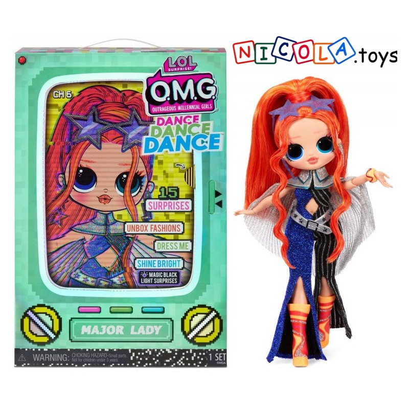 7889 L.O.L SURPRISE DANCE DANCE O.M.G MAJOR LADY 117889