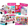 8022 BARBIE MOBILNA KARETKA AMBULANS KLINIKA + AKCESORIA