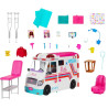 8022 BARBIE MOBILNA KARETKA AMBULANS KLINIKA + AKCESORIA
