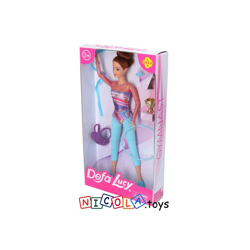 8101 LALKA DEFA LUCY GIMNASTYCZKA 29cm