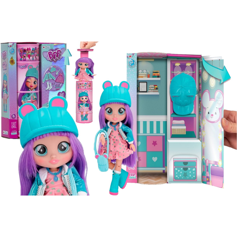 8369 SERIA 2 BFF CRY BABIES LALKA LALA NASTOLATKA + AKCESORIA