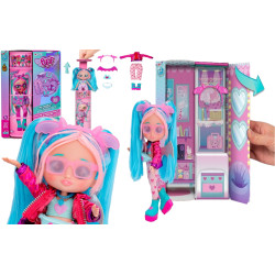 8383 SERIA 2 BFF CRY BABIES LALKA BRUNY NASTOLATKA + AKCESORIA