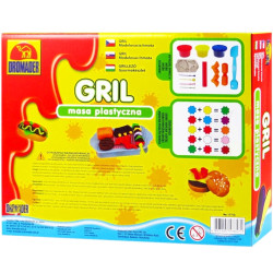 8471 ZESTAW CIASTOLINA GRIL MASA PLASTYCZNA 
