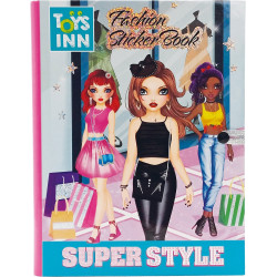 8530 ZESTAW KREATYWNY ZOSTAŃ STYLISTKĄ FASHION STICKER BOOK TOYS INN