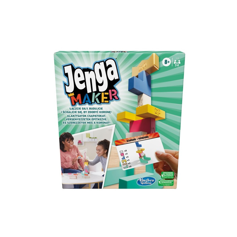 8567 HASBRO GRA ZRĘCZNOŚCIOWA JENGA MAKER