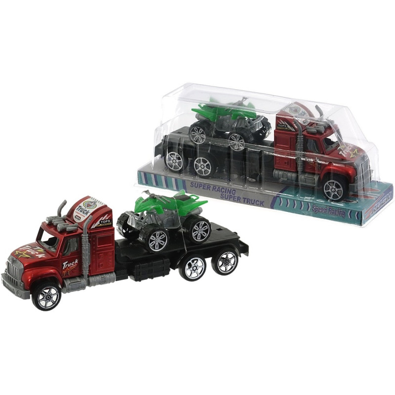8580 AUTO LAWETA Z NAPĘDEM + QUAD POJAZD