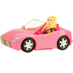 8594 AUTO KABRIOLET + LALKA ZGINALNA 29cm 