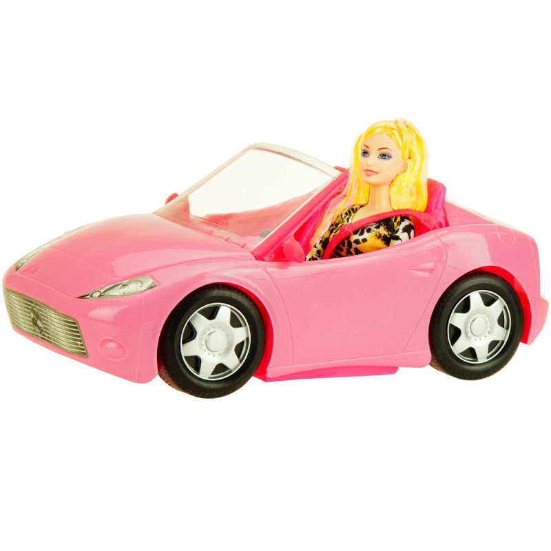 8594 AUTO KABRIOLET + LALKA ZGINALNA 29cm 