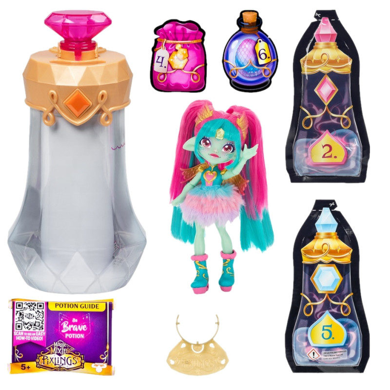 8778 LALKA MAGIC PIXLINGS MAGICZNY ELIKSIR AMBER SMOK