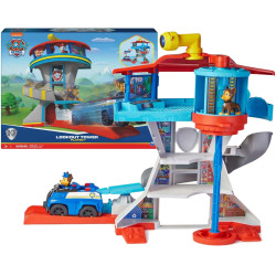 8794 PSI PATROL WIELKA BAZA OBSERWACYJNA + POJAZD I FIGURKI