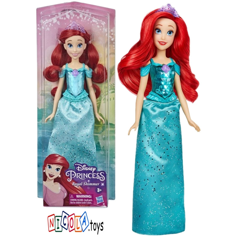 9024 KSIĘŻNICZKA DISNEY ROYAL SHIMMER ARIELKA 