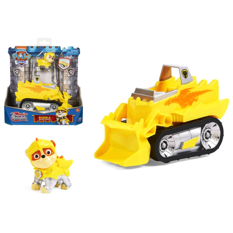 9079 POJAZD PSI PATROL + FIGURKA RUBBLE ODWAŻNI RYCERZE