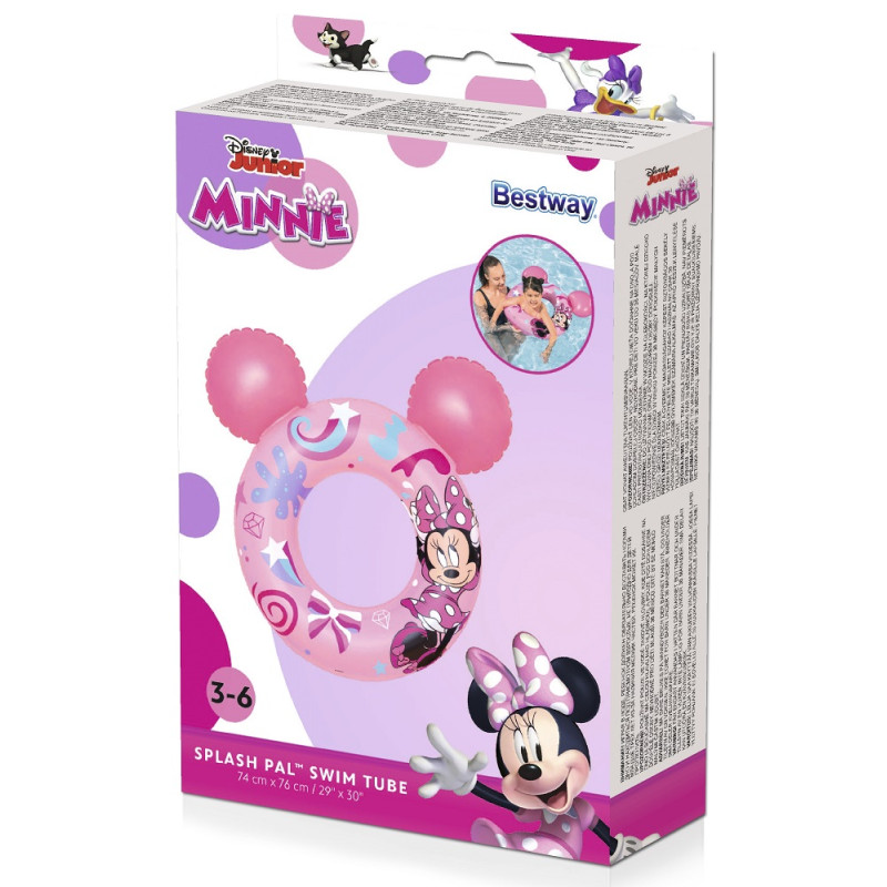 9102N DMUCHANE KÓŁKO DO PŁYWANIA Z USZAMI KOŁO MYSZKA MINNIE