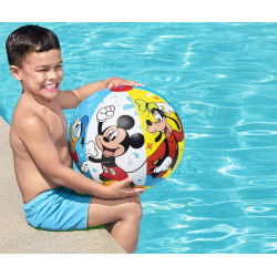 91098 PIŁKA PLAŻOWA 51cm MYSZKA MIKI BESTWAY 