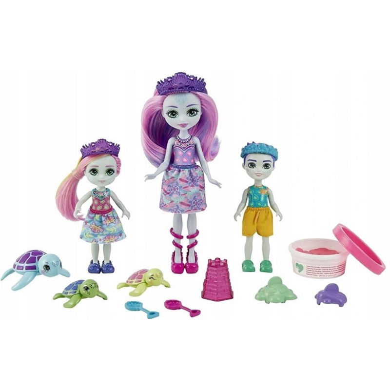 9152 ENCHANTIMALS RODZINA TINSLEY LALKI ZWIERZĄTKA