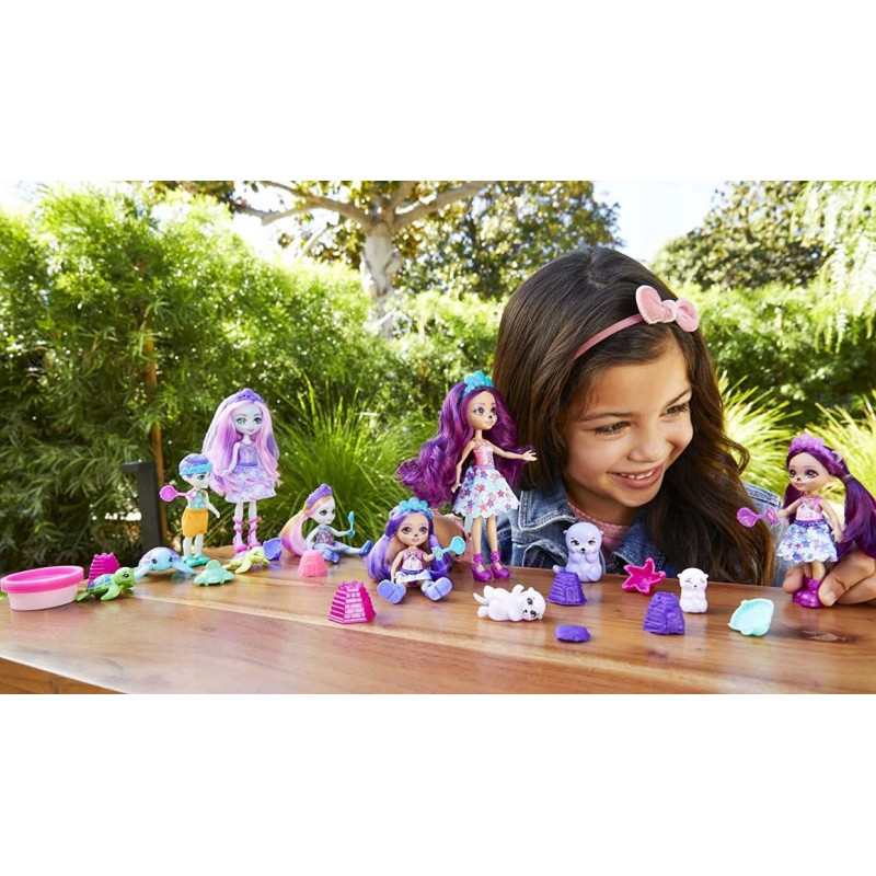9152 ENCHANTIMALS RODZINA TINSLEY LALKI ZWIERZĄTKA