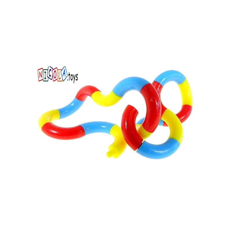 9189 KOLOROWY TANGLE WĄŻ MANIPULACYJNY ANTYSTRES
