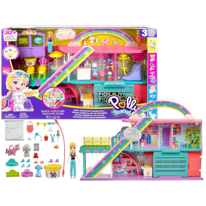 9216 TĘCZOWE CENTRUM HANDLOWE POLLY POCKET