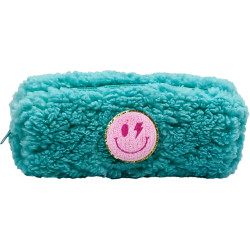 9223 PLUSZOWY PIÓRNIK TEDDY TURKUSOWY SASZETKA NA ZAMEK