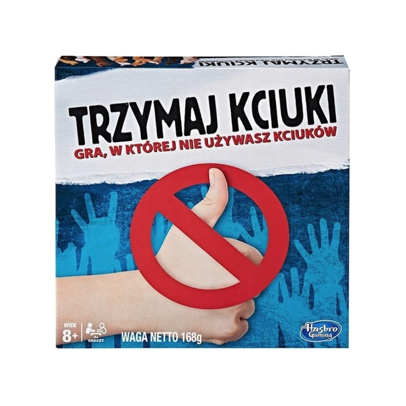 9232 ZRĘCZNOŚCIOWA GRA TOWARZYSKA TRZYMAJ KCIUKI