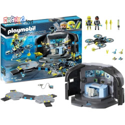 9250 KLOCKI PLAYMOBIL CENTRUM DOWODZENIA TOP AGENT
