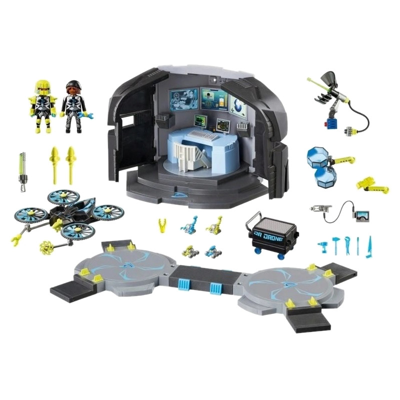 9250 KLOCKI PLAYMOBIL CENTRUM DOWODZENIA TOP AGENT