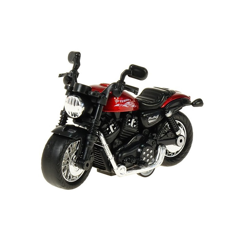 9263 KOLOROWY MOTOR MOTOCYKL METAL