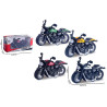9263 KOLOROWY MOTOR MOTOCYKL METAL