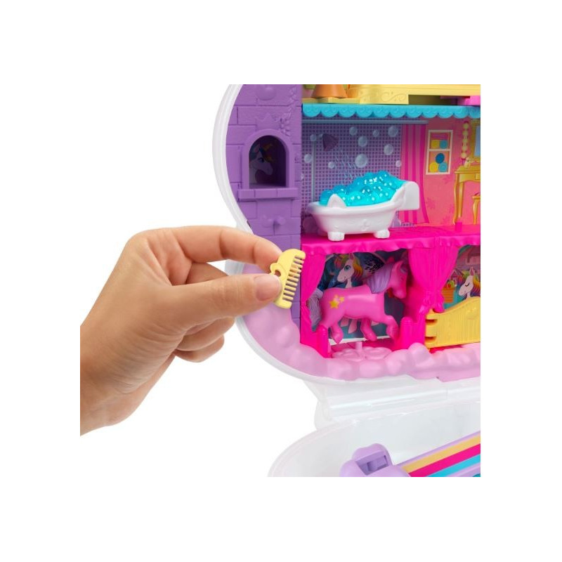 9302 ZESTAW POLLY POCKET JEDNOROŻEC SALON PIĘKNOŚCI
