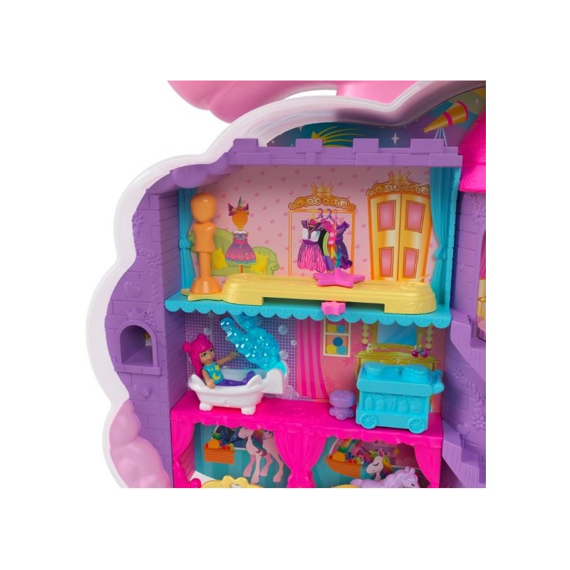 9302 ZESTAW POLLY POCKET JEDNOROŻEC SALON PIĘKNOŚCI