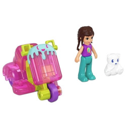 9395 LALKA POLLY POCKET MROŹNY SKUTER FIGURKI