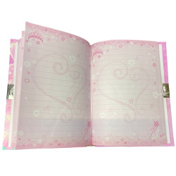 9590 PAMIĘTNIK NOTES NA KŁÓDKĘ SUKIENKA BROKAT A5 