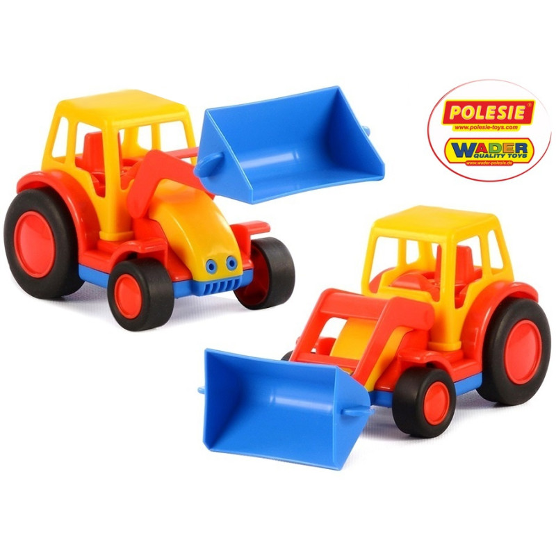 9623 ZESTAW TRAKTOR + PRZYCZEPA  POLESIE