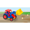 9623 ZESTAW TRAKTOR + PRZYCZEPA  POLESIE