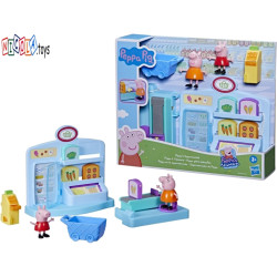 9726 ŚWINKA PEPPA ZAKUPY W SUPERMARKECIE + 2 FIGURKI 