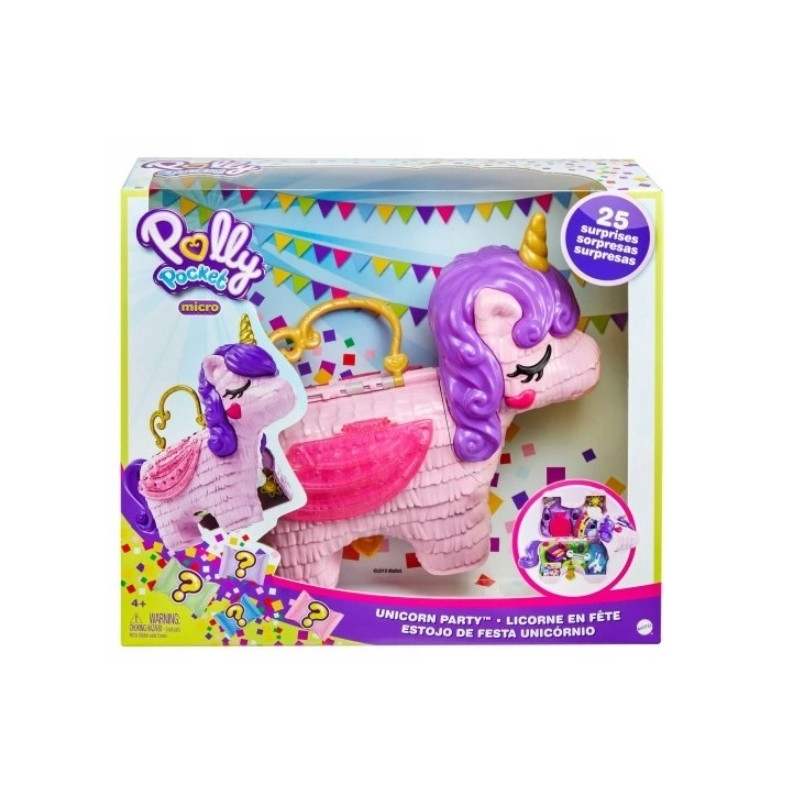 9744 POLLY POCKET JEDNOROŻEC NIESPODZIANKA