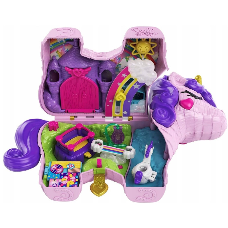 9744 POLLY POCKET JEDNOROŻEC NIESPODZIANKA