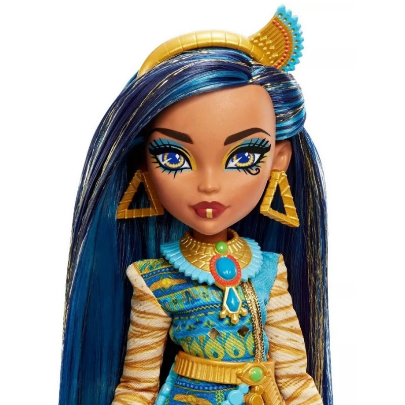 9835 LALKA MONSTER HIGH CLEO DE NILE+ AKCESORIA 