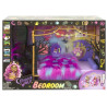 9842 MONSTER HIGH SYPIALNIA CLAWDEEN WOLF + AKCESORIA 