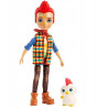 9878 ENCHANTIMALS LALKA REDWARD ROOSTER + CLUCK