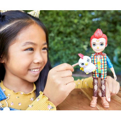 9878 ENCHANTIMALS LALKA REDWARD ROOSTER + CLUCK