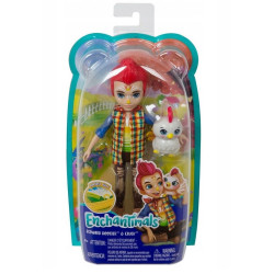 9878 ENCHANTIMALS LALKA REDWARD ROOSTER + CLUCK